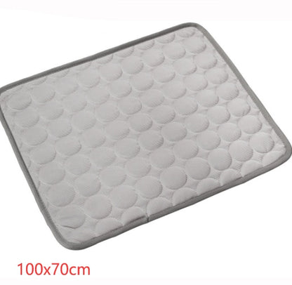 Dog / Cat Ice Silk Cold Nest Pad For Cooling In Summer