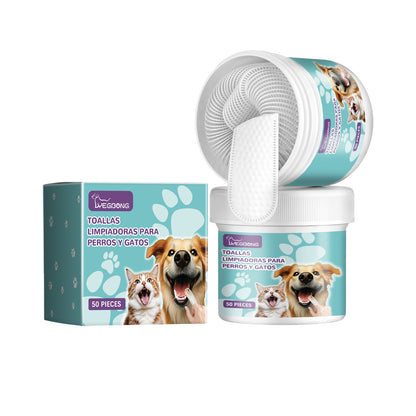 Pet Dental Teeth Cleaning Finger Wipes For Dogs & Cats -Selling On Amazon Is Prohibited