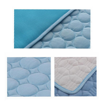 Dog / Cat Ice Silk Cold Nest Pad For Cooling In Summer