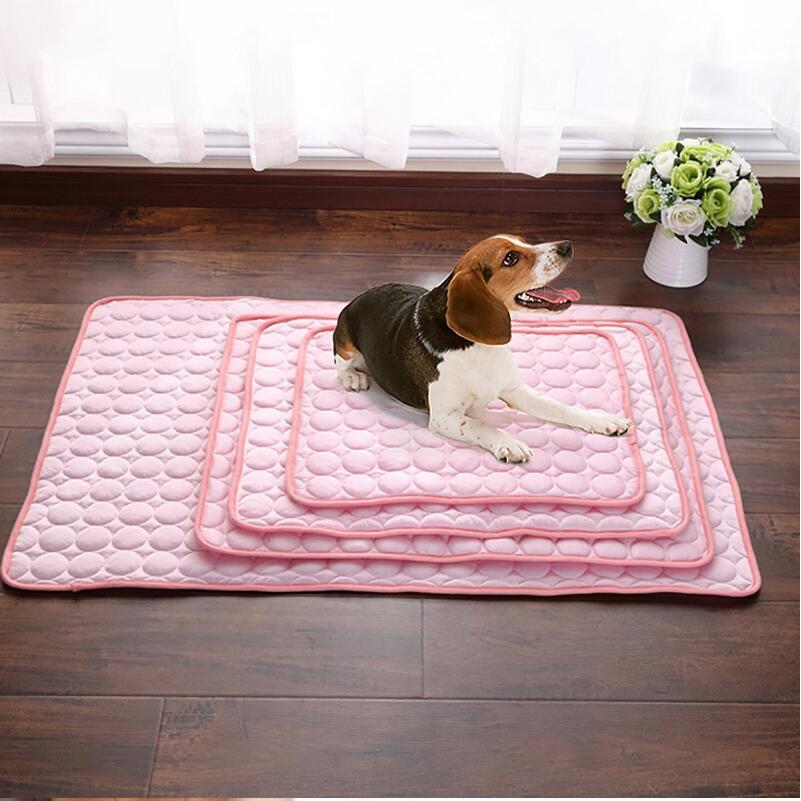 Dog / Cat Ice Silk Cold Nest Pad For Cooling In Summer