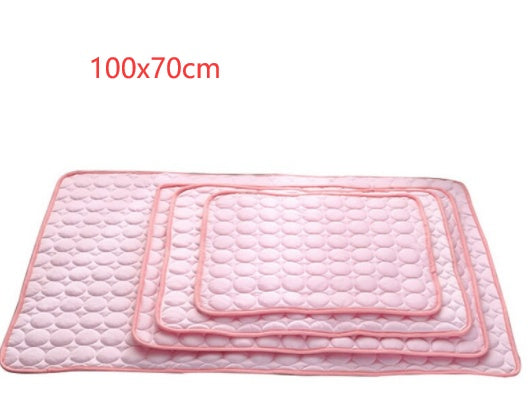 Dog / Cat Ice Silk Cold Nest Pad For Cooling In Summer