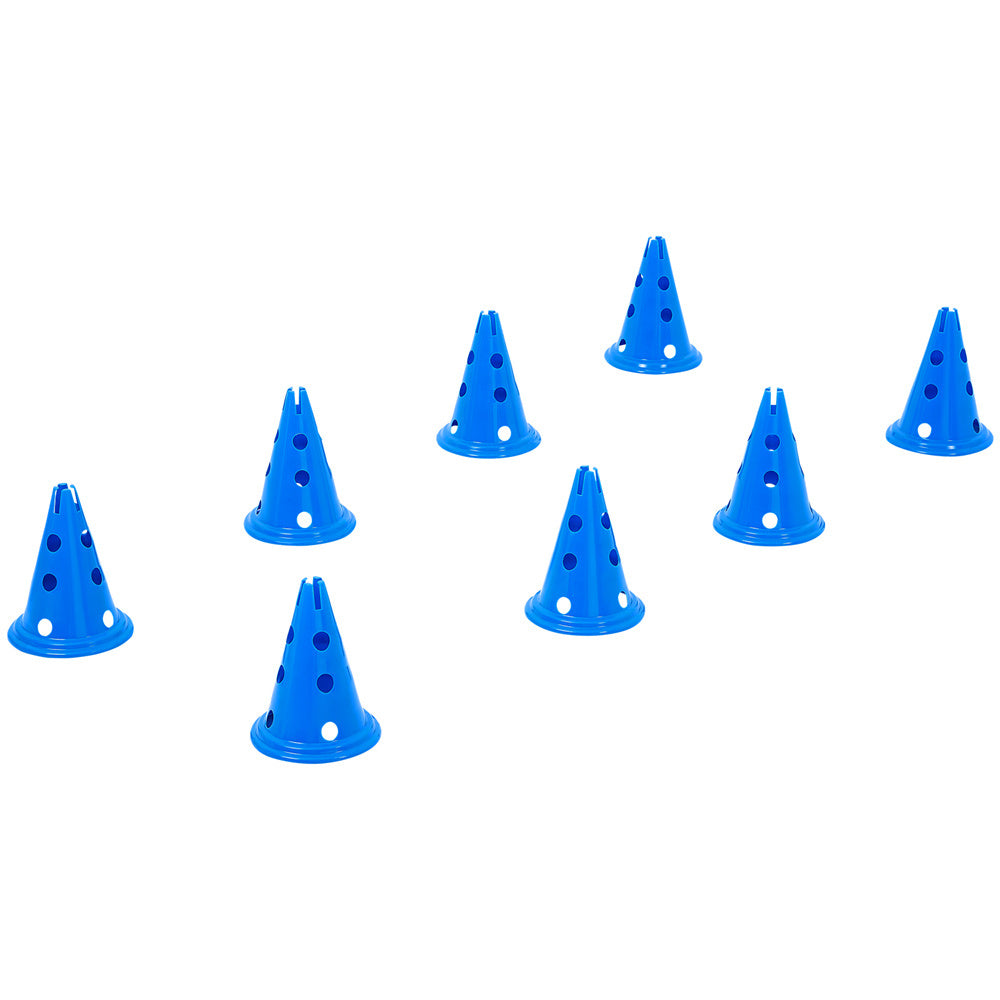 Dog Agility Hurdle Cone Set 6 PCS Kit-12 X Cones 6 X Agility Rods With Bag