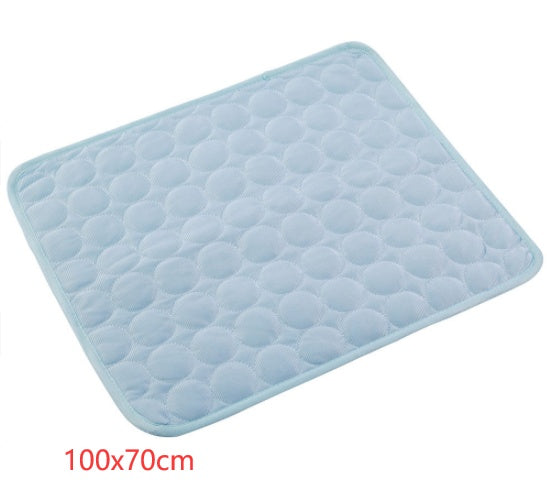 Dog / Cat Ice Silk Cold Nest Pad For Cooling In Summer