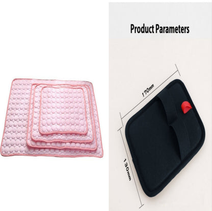 Dog / Cat Ice Silk Cold Nest Pad For Cooling In Summer