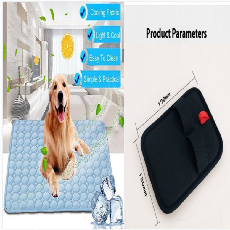 Dog / Cat Ice Silk Cold Nest Pad For Cooling In Summer