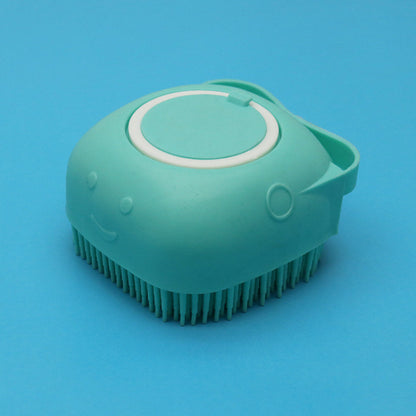 Silicone Dog Bath Massage Gloves Brush