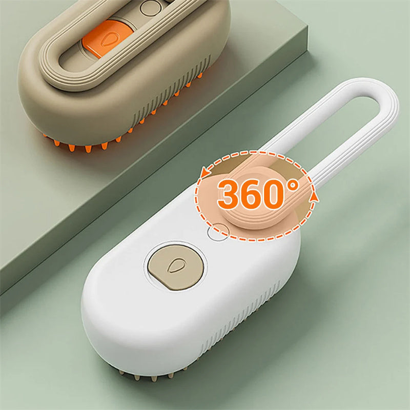 3 In 1 Electric Spray Cat Hair Brushes For Massage